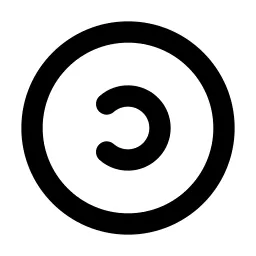 Copyleft Line Icon