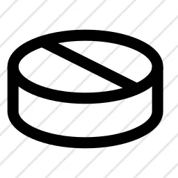 Medicine Pill 2 Tablet Icon