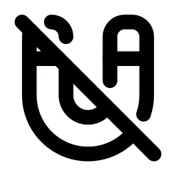 Magnet Off Line Icon