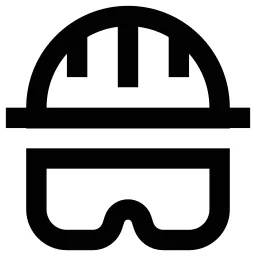 Glasses Helmet Icon