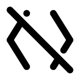 Brackets Angle Off Line Icon