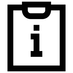 Clipboard Info Icon