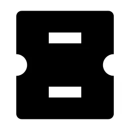 Coupon 5 Fill Icon