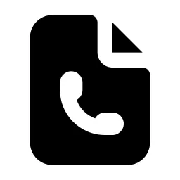 File Phone Icon