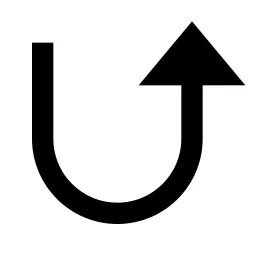 Arrow Turn Forward Fill Icon
