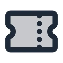 Ticket 2 Duotone Icon