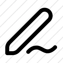 Pencil Wave Icon