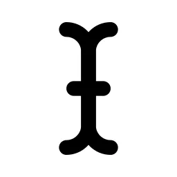 Cursor Text Line Icon