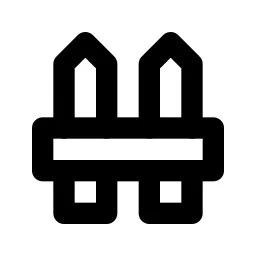 Fence Line Icon