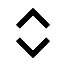 Expand Up Down Line Icon
