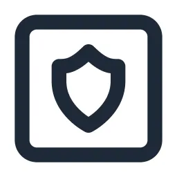 Shield Box Line Icon