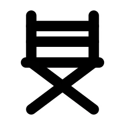 Chair Director Line Icon