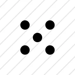 Dice 5 Roll Icon
