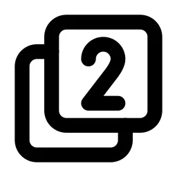 Box Multiple 2 Line Icon