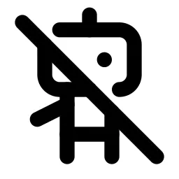 Robot Off Line Icon