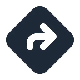 Directions Solid Icon