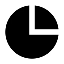 Pie Chart Fill Icon