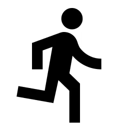 Run Fill Icon