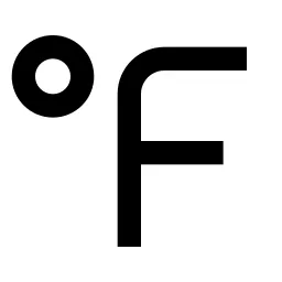 Fahrenheit Line Icon
