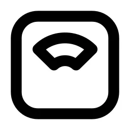 Scale Outline Line Icon