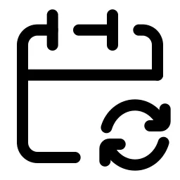 Calendar Rotate Icon