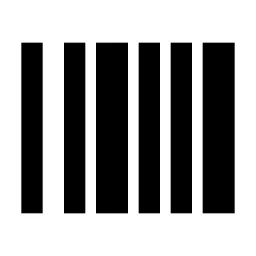 Barcode Fill Icon