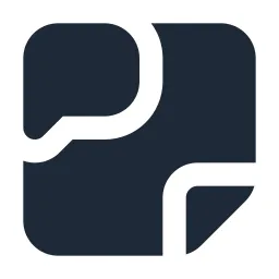 Note Chat Solid Icon