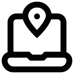 Laptop Location Icon
