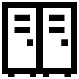 Lockers Storage Icon