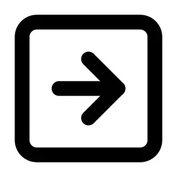 Square Arrow Right Line Icon