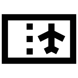 Airline Ticket Icon