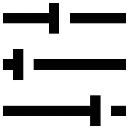 Sliders Lines Icon