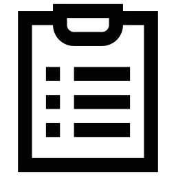 List Clipboard Icon