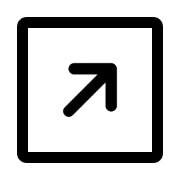 Arrow Up Right Square Icon