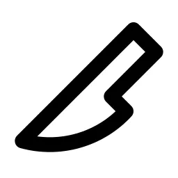 Slice Line Icon