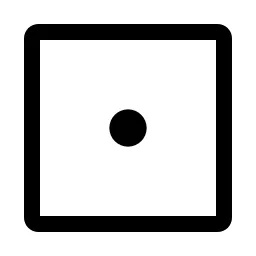 Square 3d From Center Icon