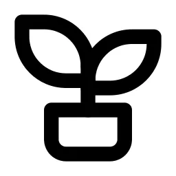 Plant Line Icon