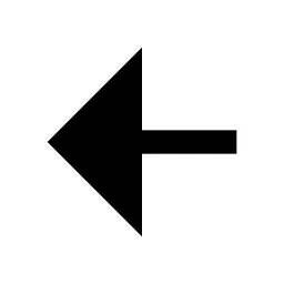 Arrow Left Fill Icon