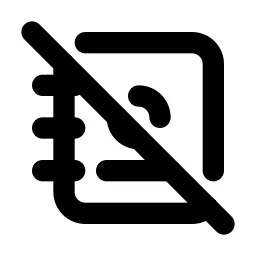 Address Book Off Line Icon