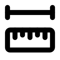 Ruler Measure Line Icon