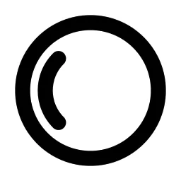 Inner Shadow Left Line Icon