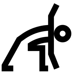 Half Moon Pose Icon