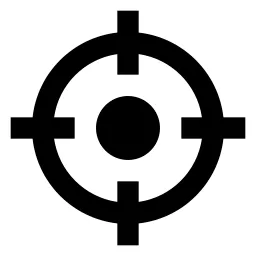 Crosshair 2 Fill Icon
