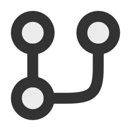 Git Branch Duotone Icon