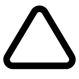 Triangle Line Icon