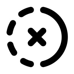 Progress X Line Icon