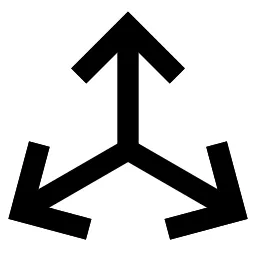Triple Arrows Icon