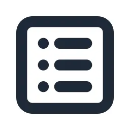 Layout Bulletlist Line Icon