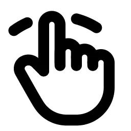 Hand Move Line Icon