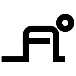 Cow Pose Icon